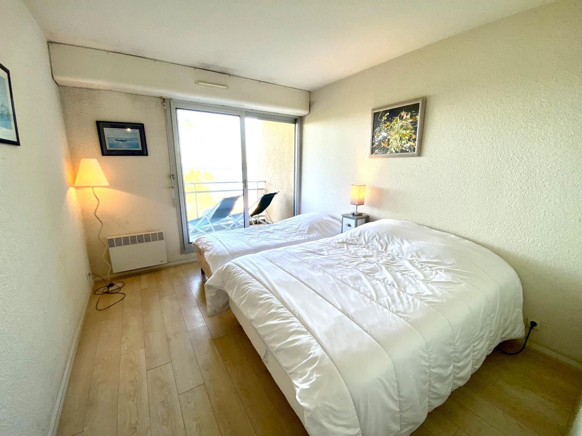 C2111 Appartement Vue Mer Terrasse, Parking Arcachon Bagian luar foto