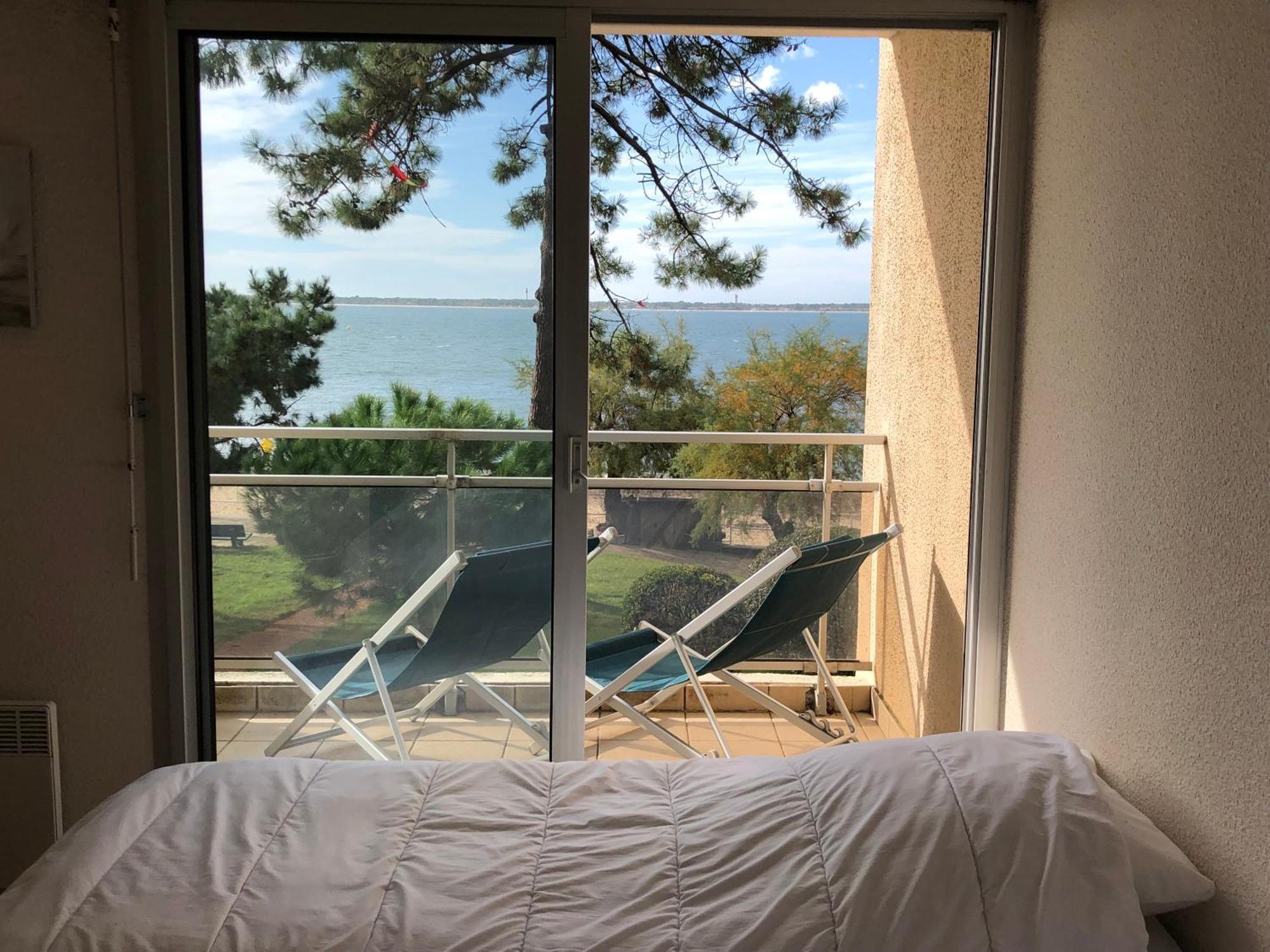 C2111 Appartement Vue Mer Terrasse, Parking Arcachon Bagian luar foto